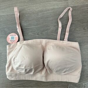 Truekind Bandeau Bra Womens Large